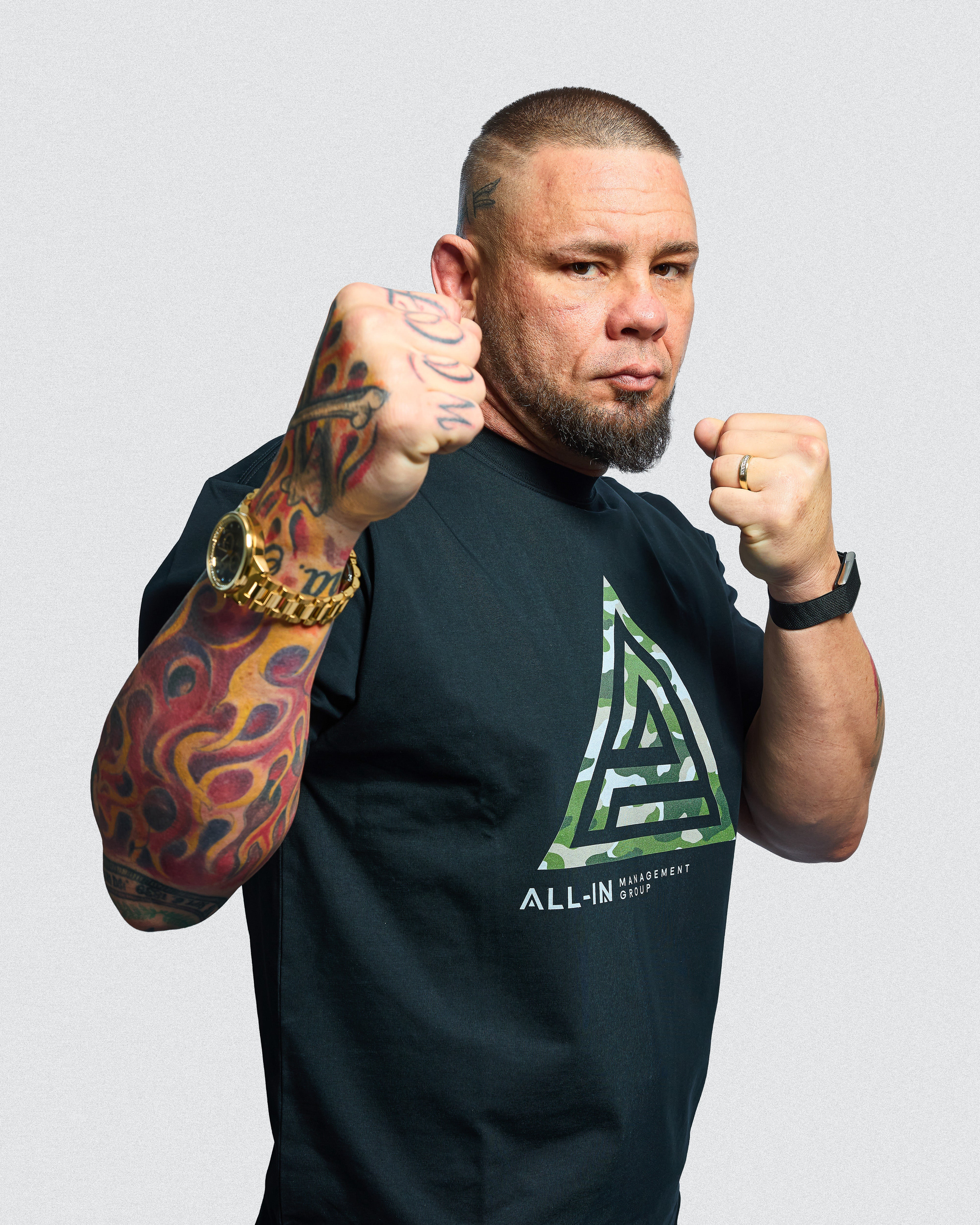 "Super Dry" | Camo Logo Tee