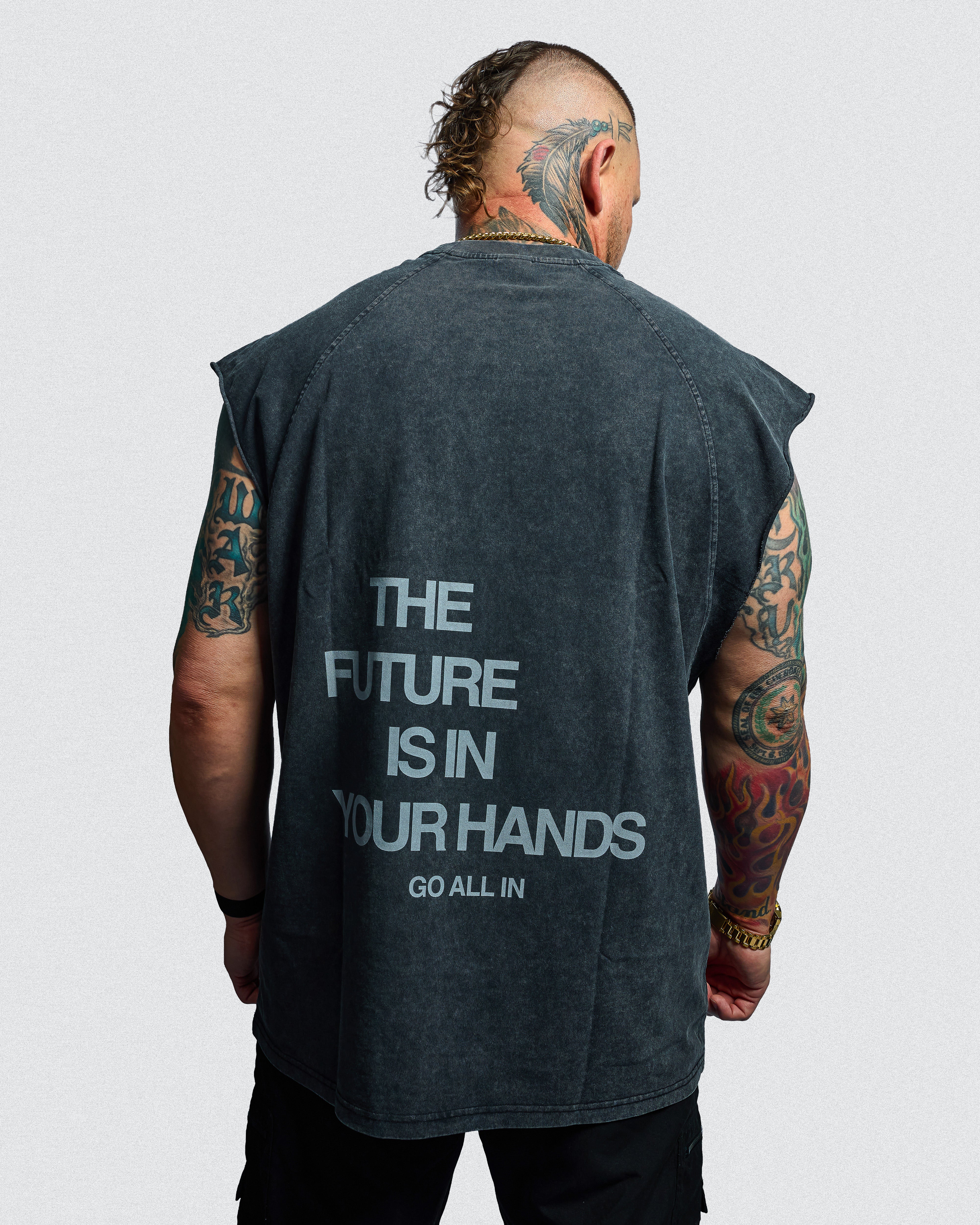 "Future" | Snow Washed Muscle Tee