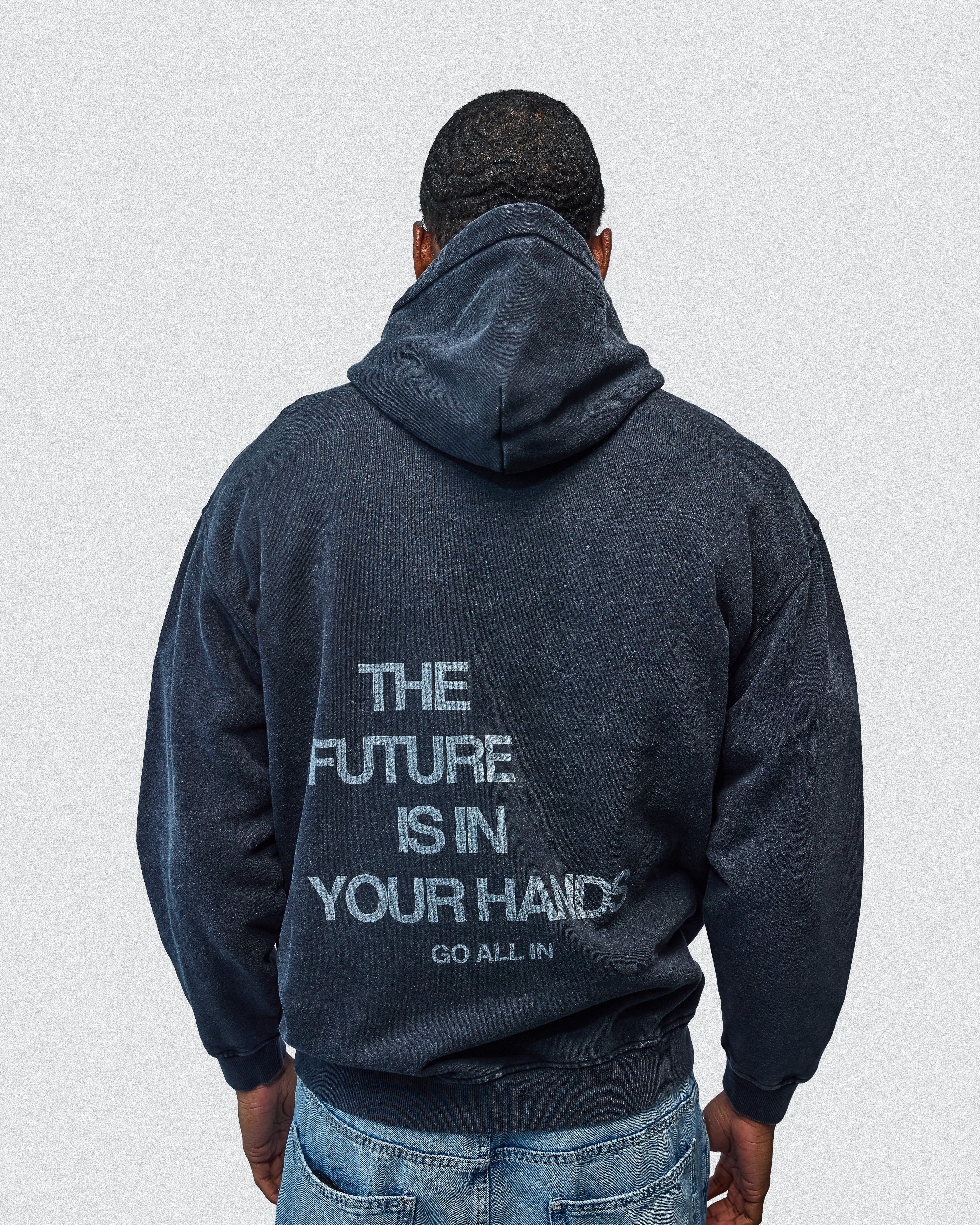 "BET" | Snow Washed Hoodie