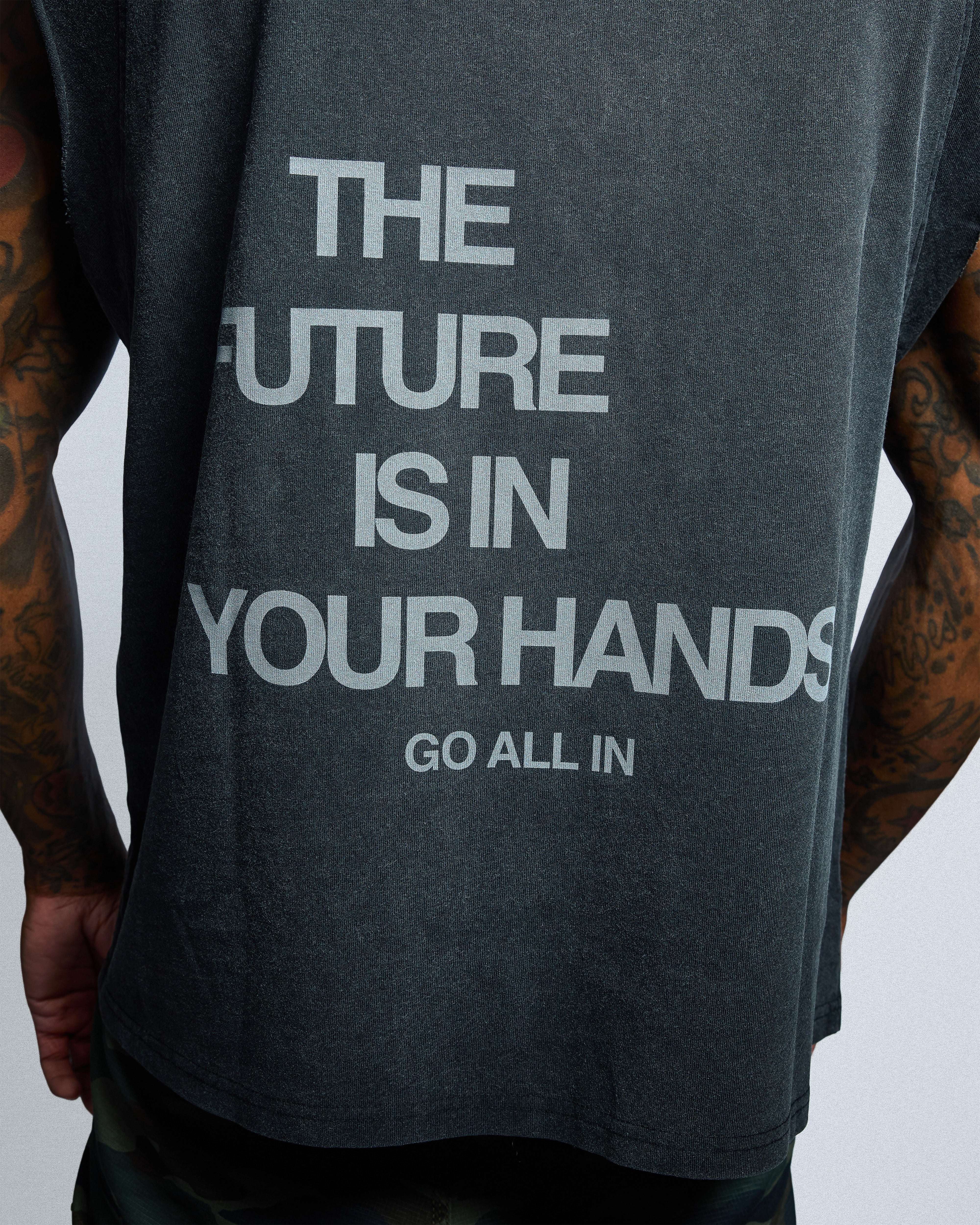 "Future" | Snow Washed Muscle Tee