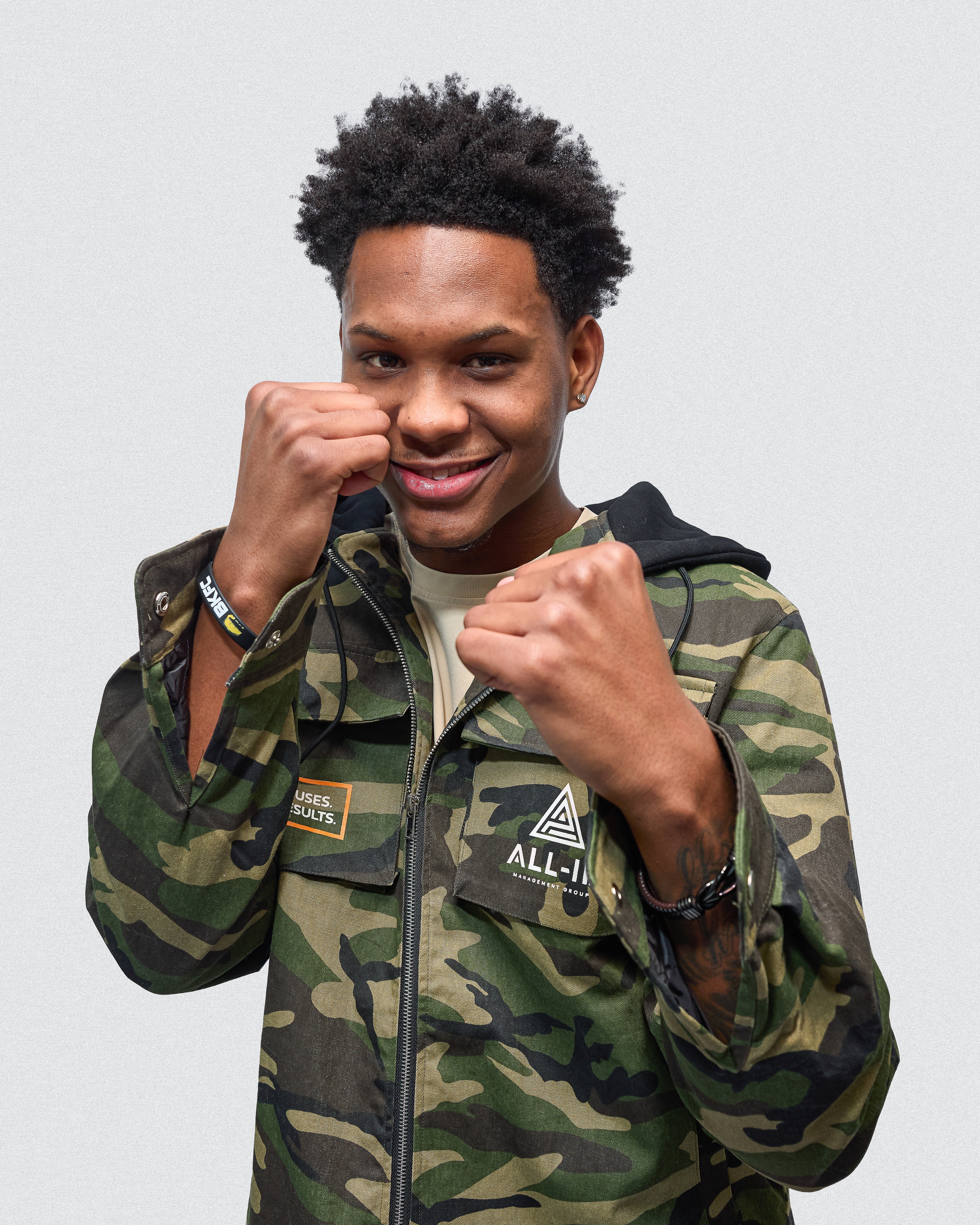 "Low-key" | Camo Hooded Jacket